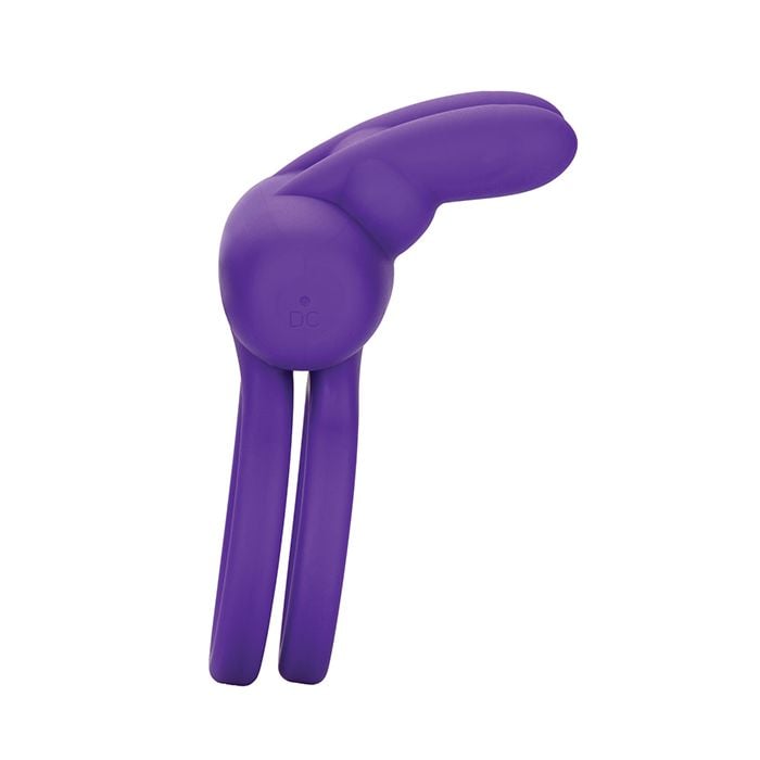 CalExotics - Rockin’ Rabbit Remote-Control Vibrating Cock Ring (Purple) - Purple