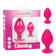 CalExotics - Cheeky Silicone Anal Plug (Pink) - Pink