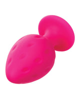 CalExotics - Cheeky Silicone Anal Plug (Pink) - Pink