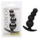 CalExotics - Boundless Beaded Anal Plug (Black) - Black