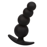 CalExotics - Boundless Beaded Anal Plug (Black) - Black