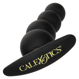 CalExotics - Boundless Beaded Anal Plug (Black) - Black