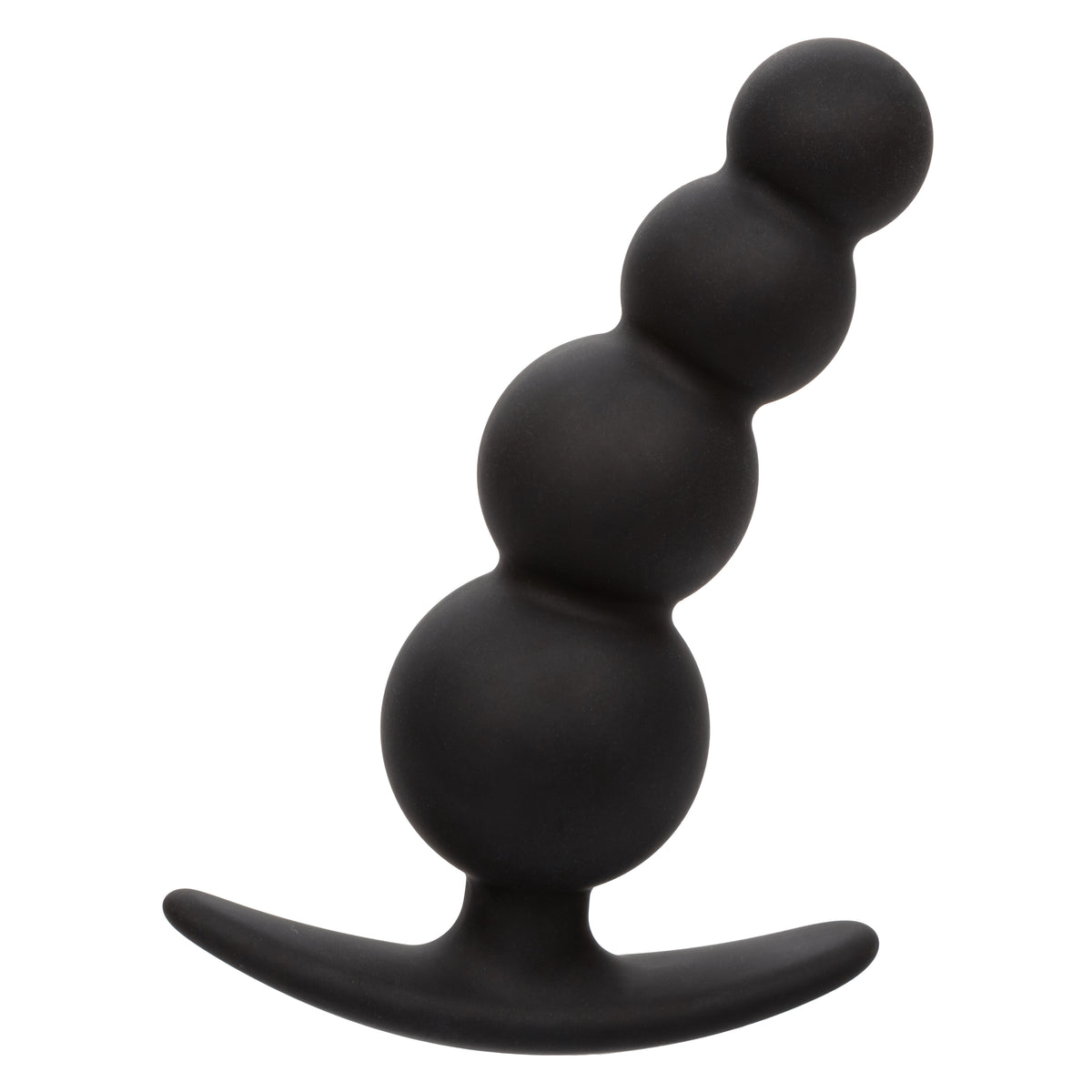 CalExotics - Boundless Beaded Anal Plug (Black) - Black