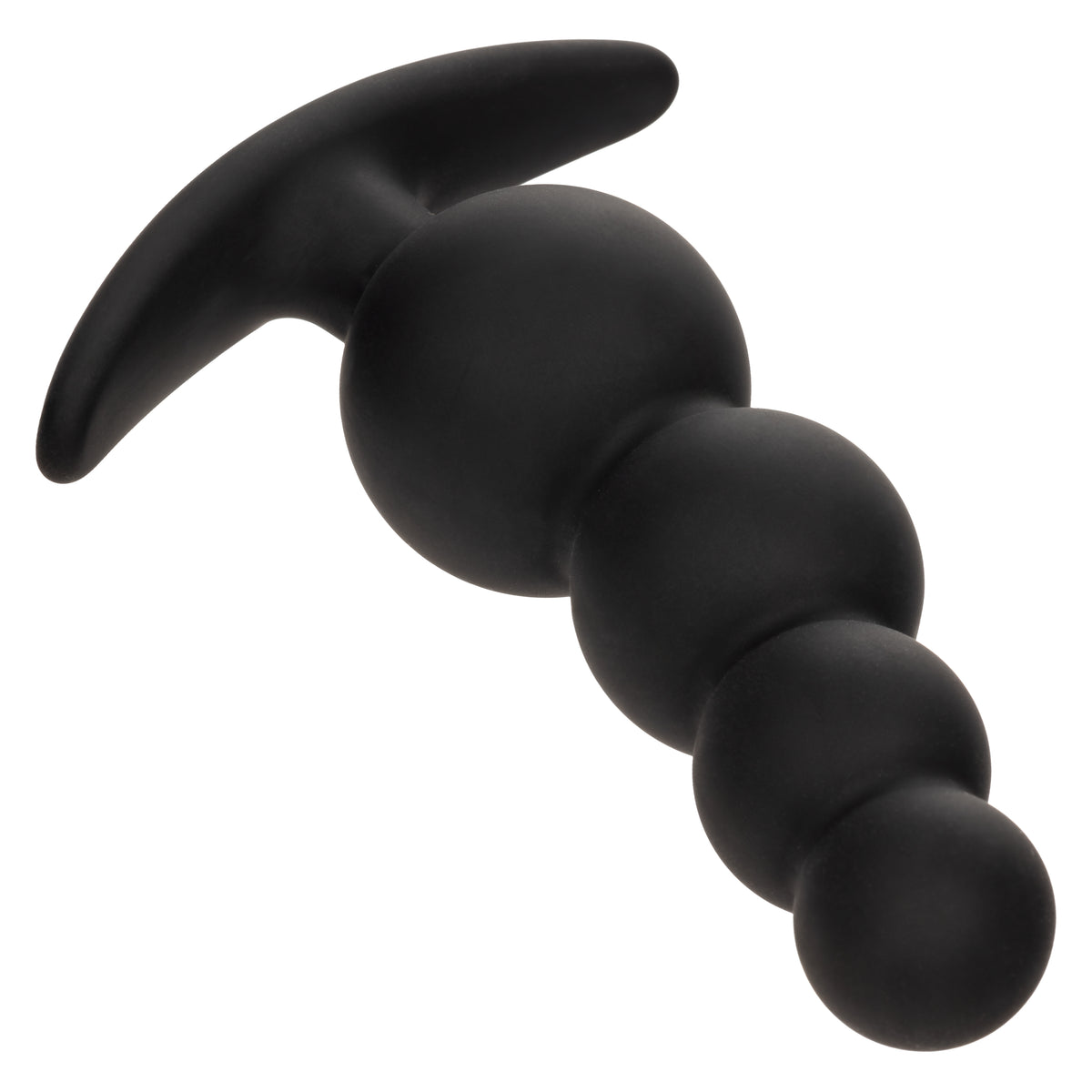 CalExotics - Boundless Beaded Anal Plug (Black) - Black