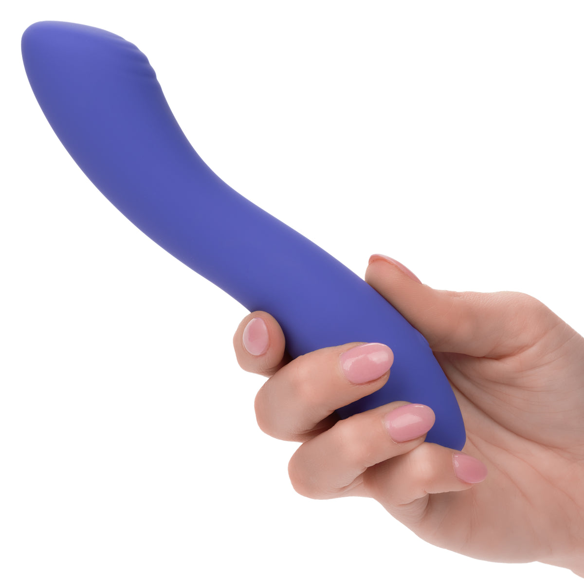 CalExotics - Connect Contoured G App-Controlled G-Spot Vibrator (Purple) - Purple