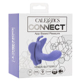 CalExotics - Connect Venus Butterfly Couples Vibrator (Purple) - Purple