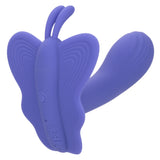 CalExotics - Connect Venus Butterfly Couples Vibrator (Purple) - Purple