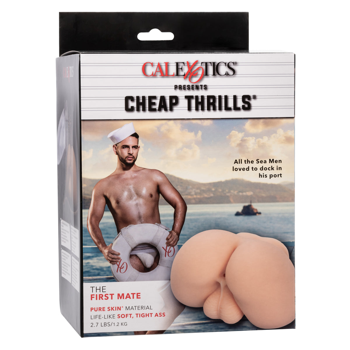 CalExotics - Cheap Thrills First Mate Ass Masturbator (Beige) - Beige