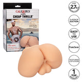 CalExotics - Cheap Thrills First Mate Ass Masturbator (Beige) - Beige