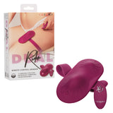 CalExotics - Dual Rider Remote-Control Wearable Couples Vibrator (Red) - Red