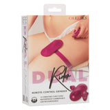 CalExotics - Dual Rider Remote-Control Wearable Couples Vibrator (Red) - Red