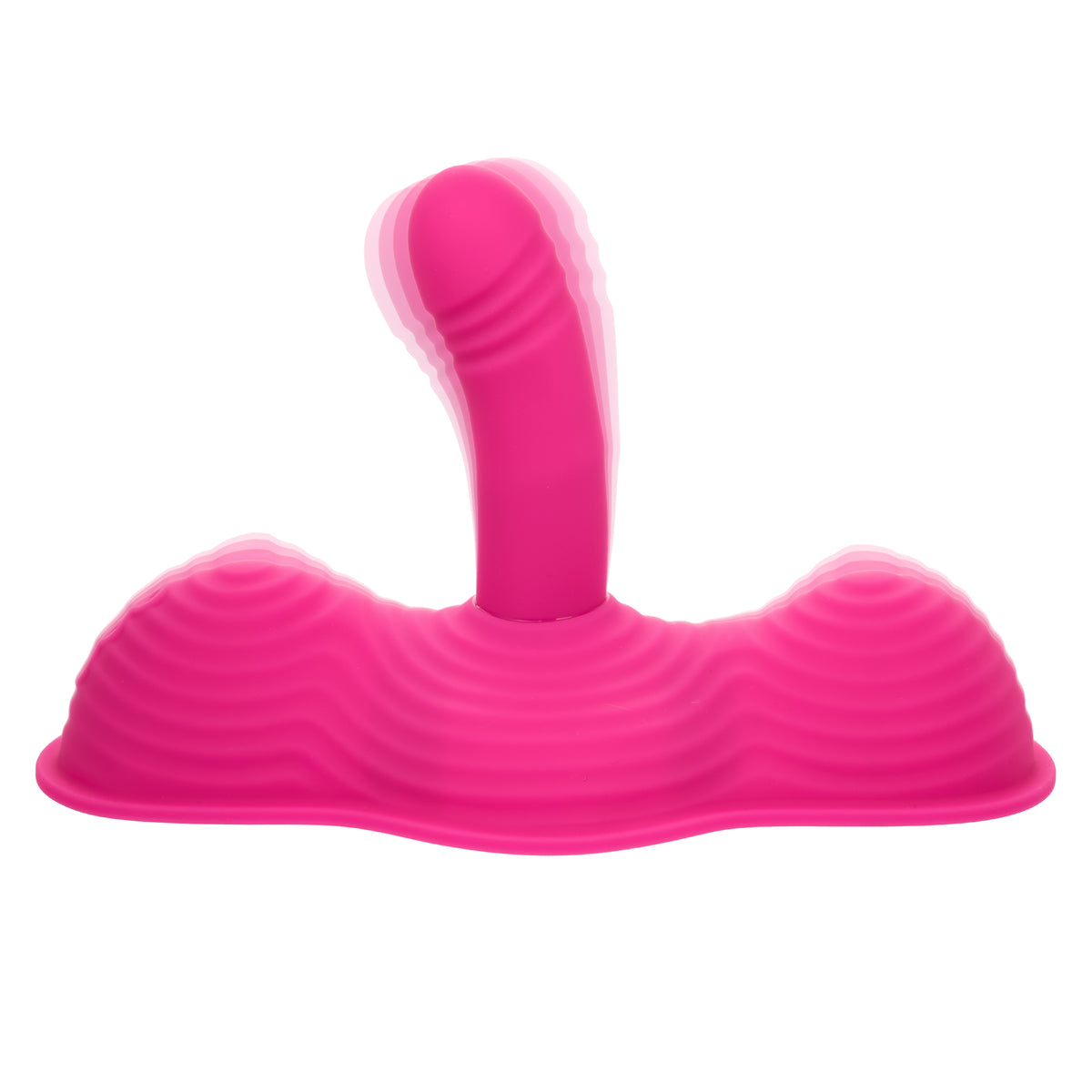 CalExotics - Triple Rider Remote-Control Wearable Couples Vibrator (Pink) - Pink