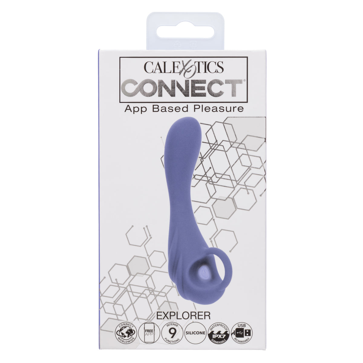 CalExotics - Connect Explorer App-Controlled Anal Probe (Purple) - Purple