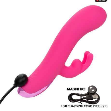 CalExotics - Kroma Turbo G Bunny 可充电兔形振动器（粉色）
