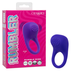 CalExotics - Rumbler Vibrating Cock Ring (Purple) - Purple