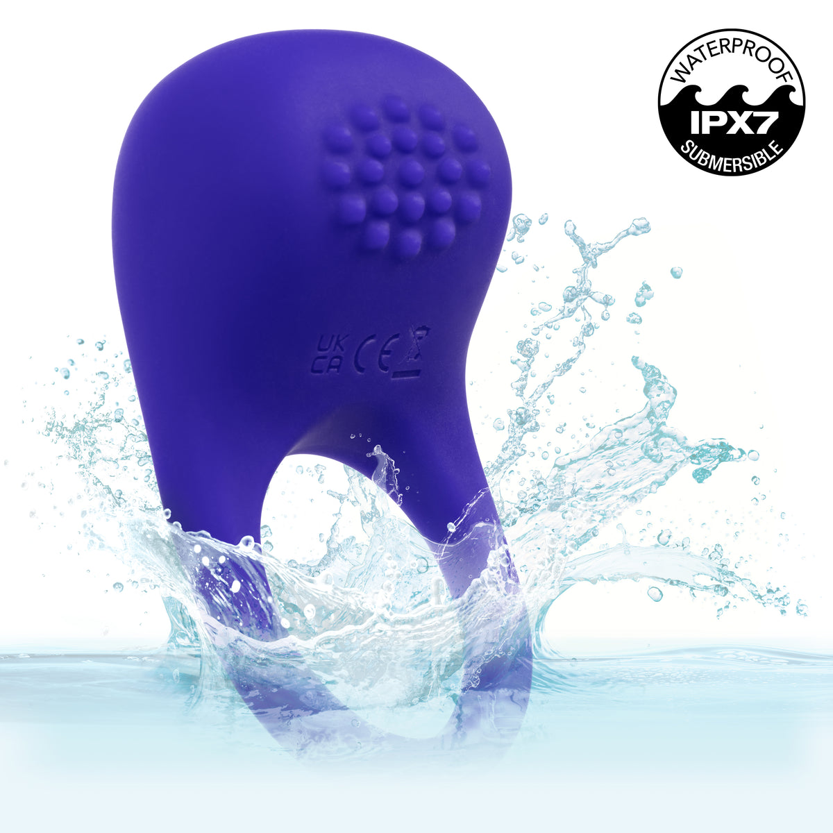 CalExotics - Rumbler Vibrating Cock Ring (Purple) - Purple