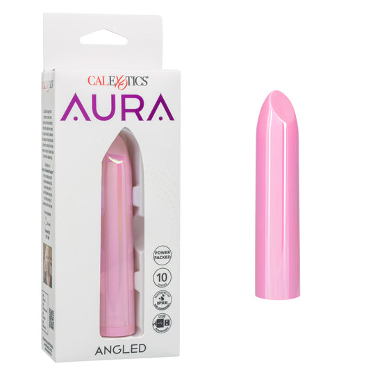 CalExotics - Aura 斜角子弹型振动器（粉色）