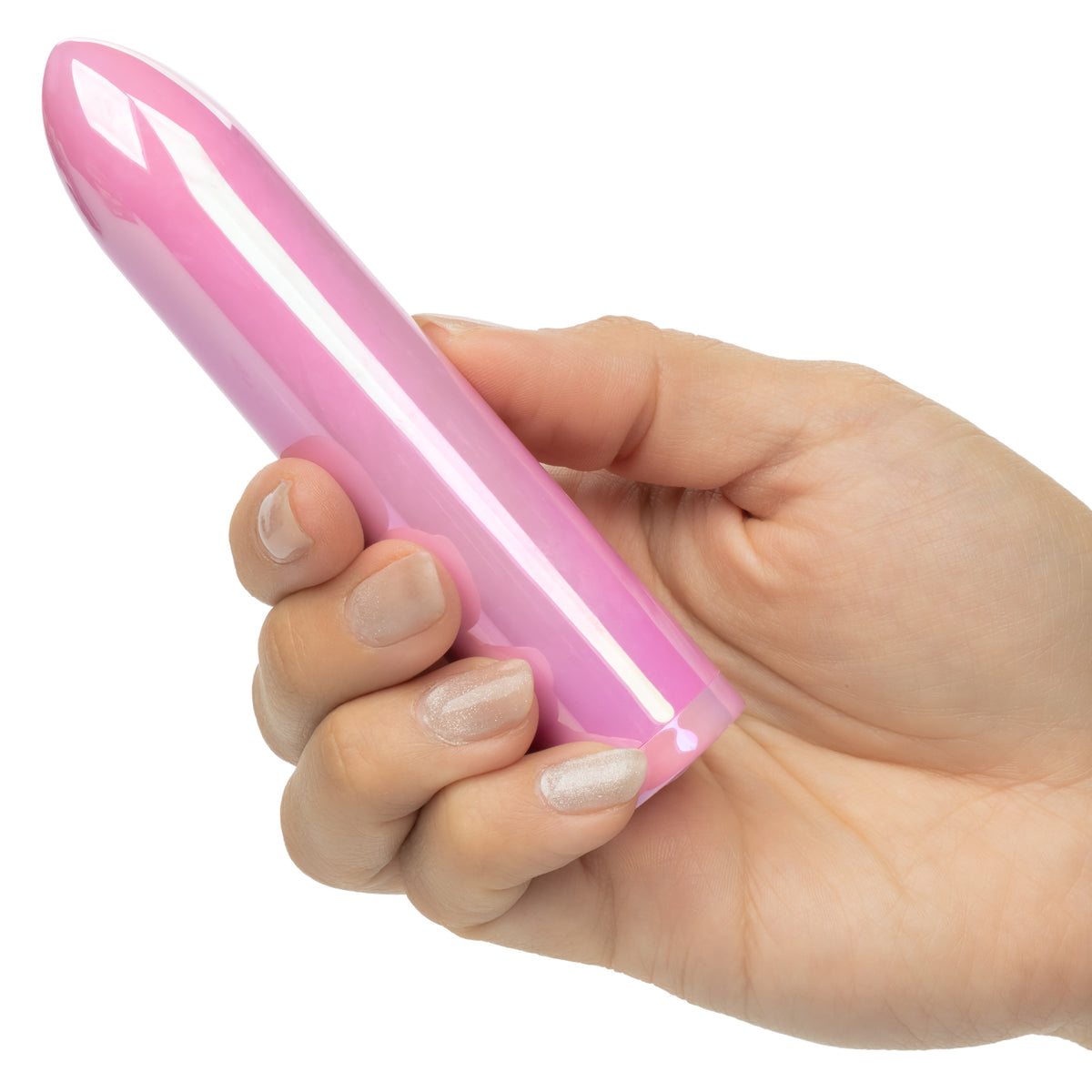 CalExotics - Aura Angled Bullet Vibrator (Pink) - Pink