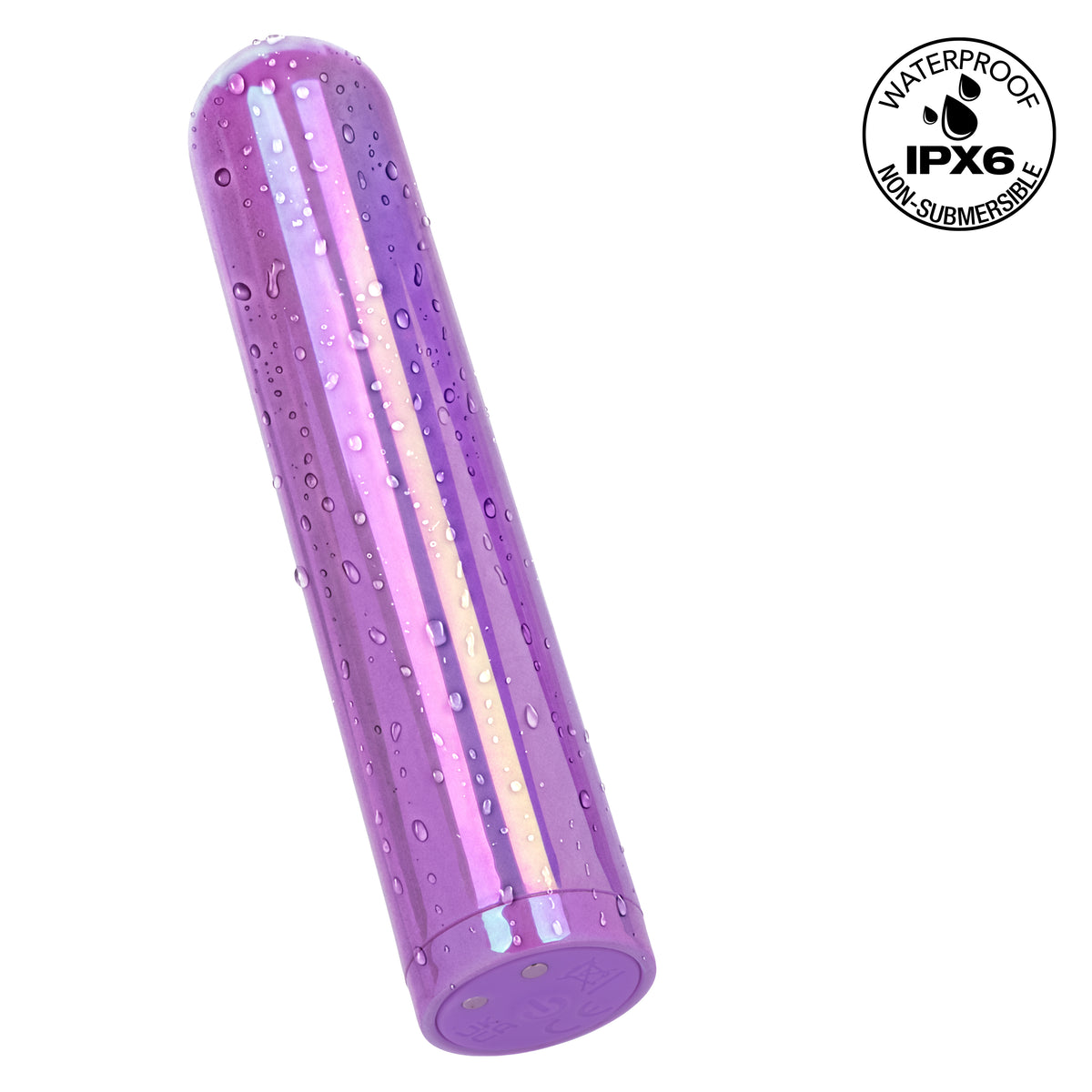 CalExotics - Aura Rounded Bullet Vibrator (Purple) - Purple