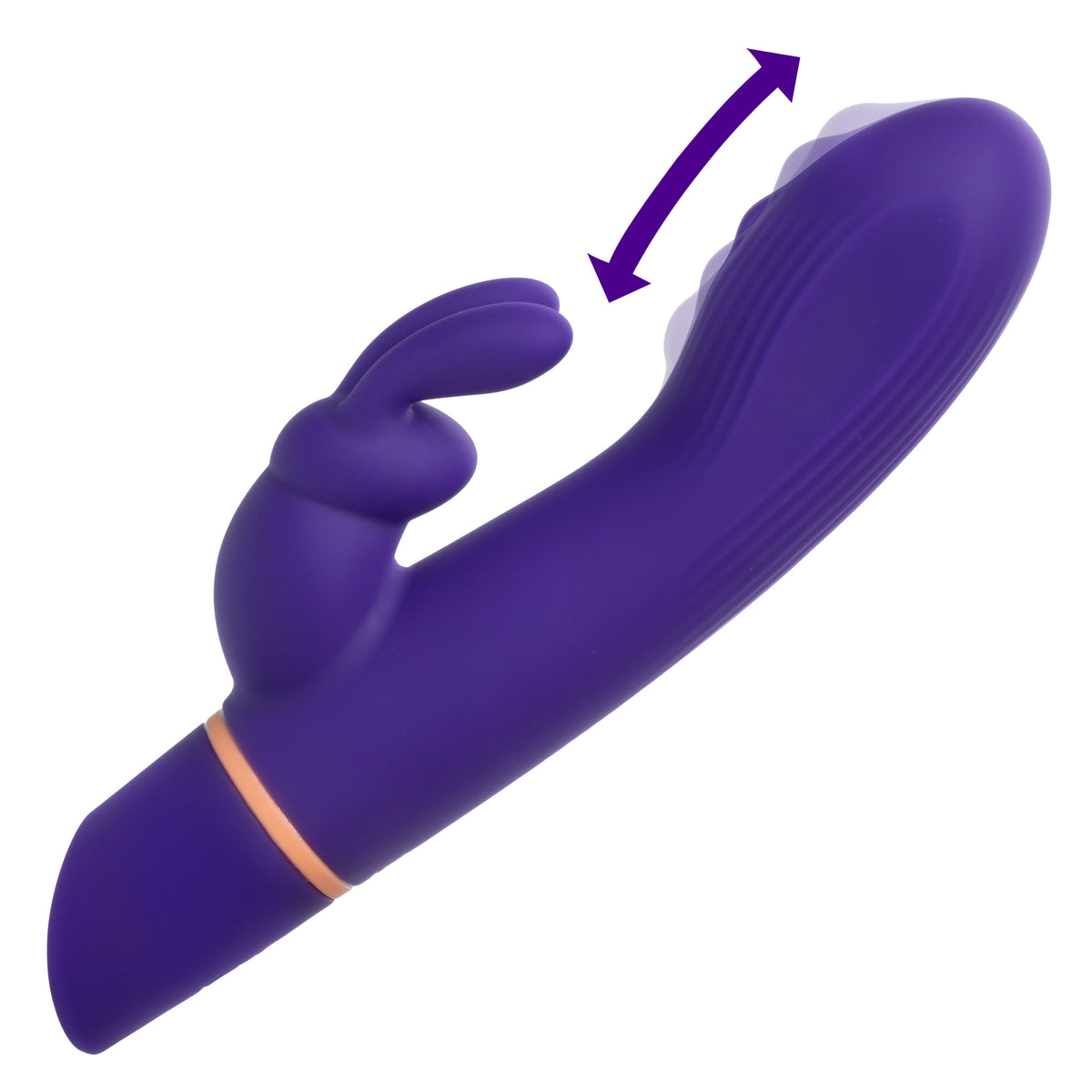 CalExotics - Love Bunny Rollin’ G Rabbit Vibrator (Purple) - Purple