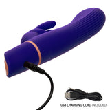 CalExotics - Love Bunny Rollin’ G Rabbit Vibrator (Purple) - Purple