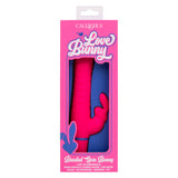 CalExotics - Love Bunny Beaded Spin Rabbit Vibrator (Pink) - Pink