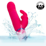 CalExotics - Love Bunny Beaded Spin Rabbit Vibrator (Pink) - Pink