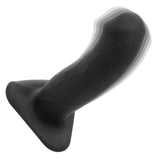 CalExotics - Onyxxx Rechargeable Silicone Anal Plug (Black) - Black / Intermediate