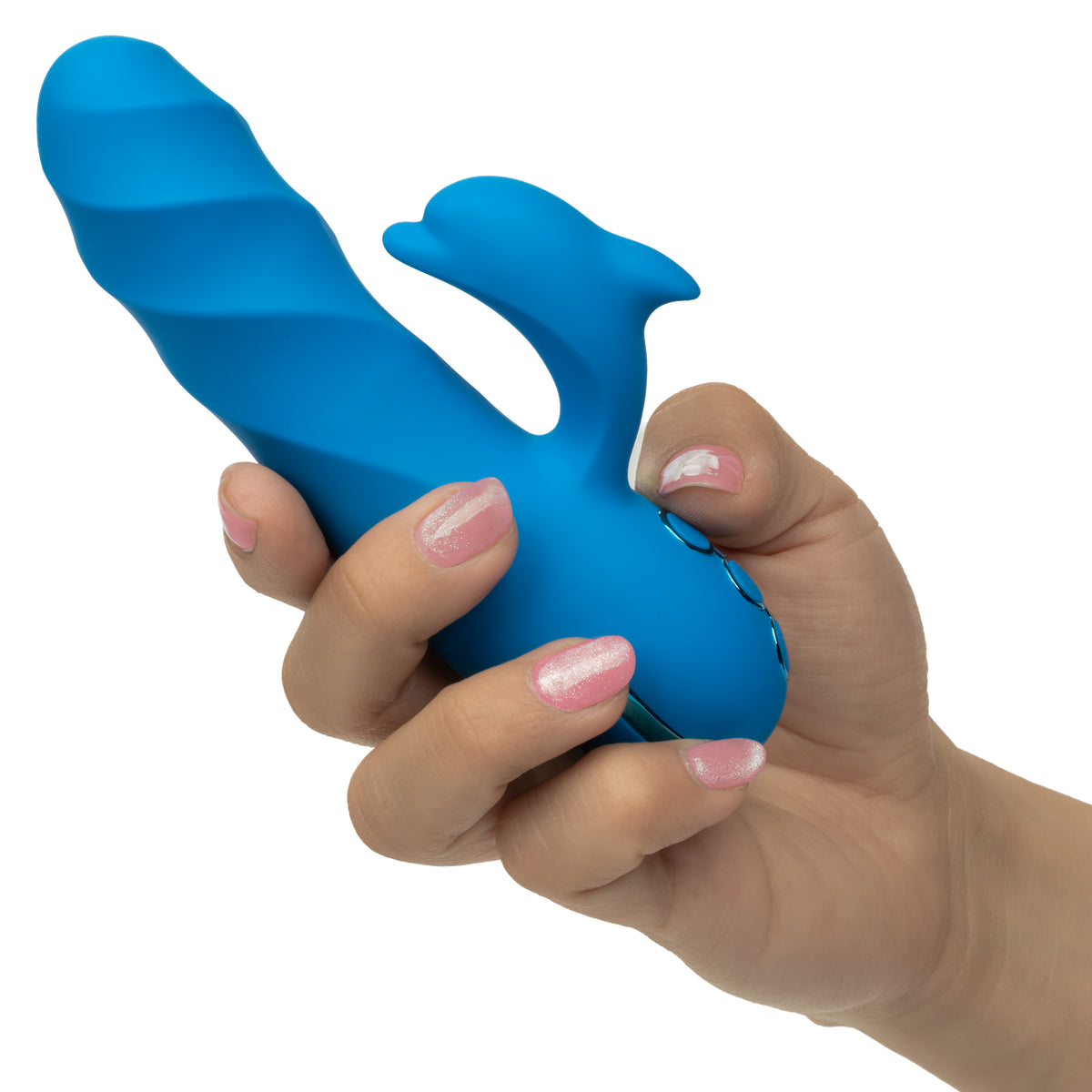 CalExotics - Summer Lovin’ Frisco Fantasy Clitoral Vibrator (Blue) - Blue