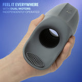 CalExotics - Milk Master Automatic Squeeze Masturbator (Grey) - Grey