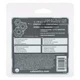 CalExotics - Alpha 3-Ring Endurance Cock Ring Set (Grey) - Grey