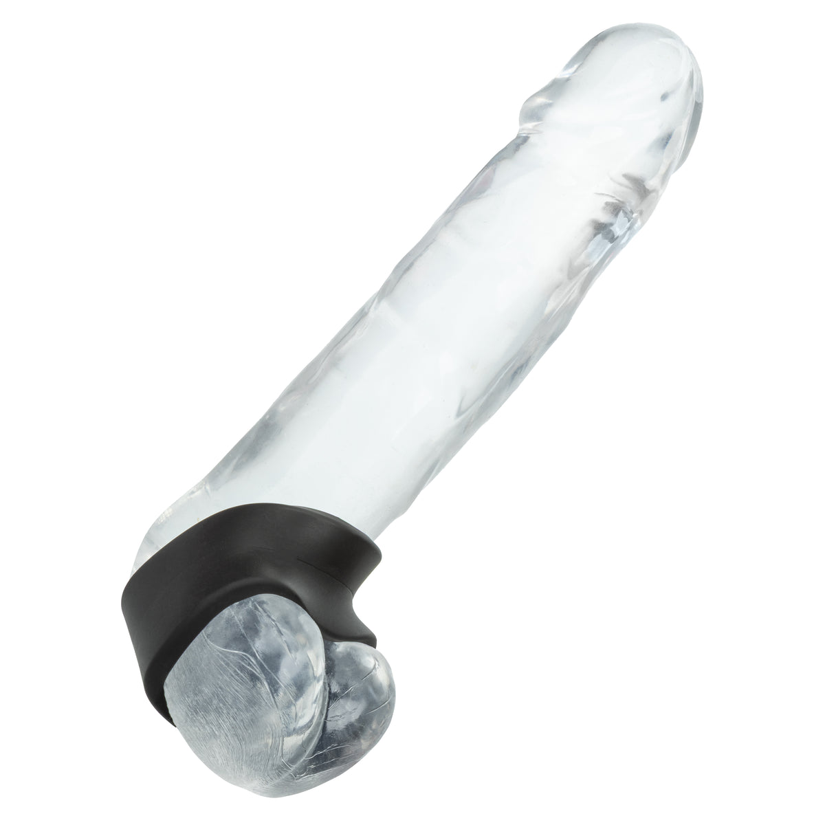 CalExotics - Alpha 3-Ring Stamina Cock Ring Set (Black) - Black