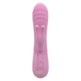 CalExotics - Aura Thrusting Bunny Dual-Action Vibrator (Pink) - Pink