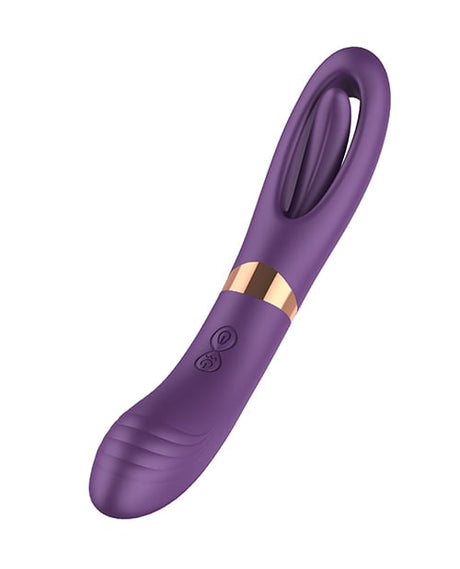 Secwell - Lisa Flicking G-Spot Vibrator (Purple) - Purple
