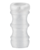Doc Johnson - Mood ULTRASKYN Massage Beads Masturbator (Clear) - Clear