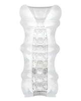Doc Johnson - Mood ULTRASKYN Massage Beads Masturbator (Clear) - Clear