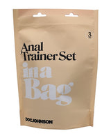 Doc Johnson - In A Bag Anal Trainer Set (Black) - Black
