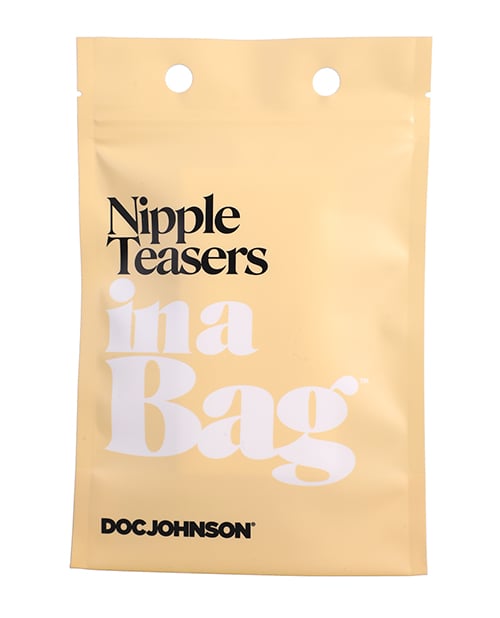 Doc Johnson - In A Bag Nipple Teasers (Black) - Black