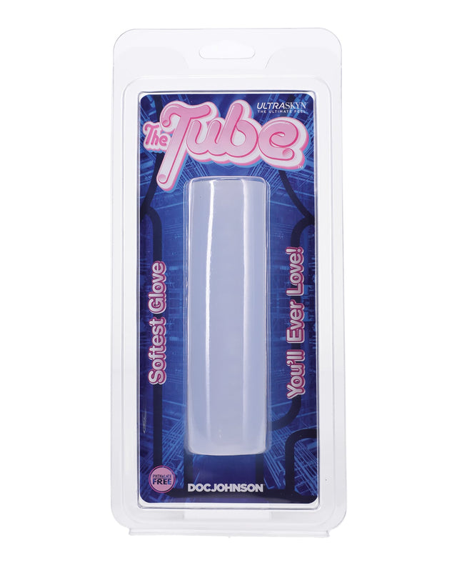 Doc Johnson - The Tube Love Glove Textured Masturbation Sleeve (Clear) - Clear