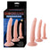 Nasstoys - Trio Deluxe Suction Dildo Training Set (Beige) - Beige