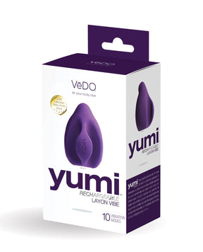 VeDO - Yumi Rechargeable Finger Vibrator (Purple) - Purple