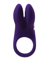 VeDO - Sexy Bunny Rechargeable Vibrating Cock Ring (Purple) - Purple