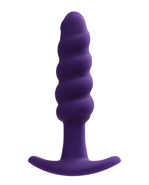 VeDO - Twist Rechargeable Vibrating Anal Plug (Purple) - Purple