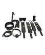 Plesur - Everything Bondage 12-Piece BDSM Kit (Black) - Black
