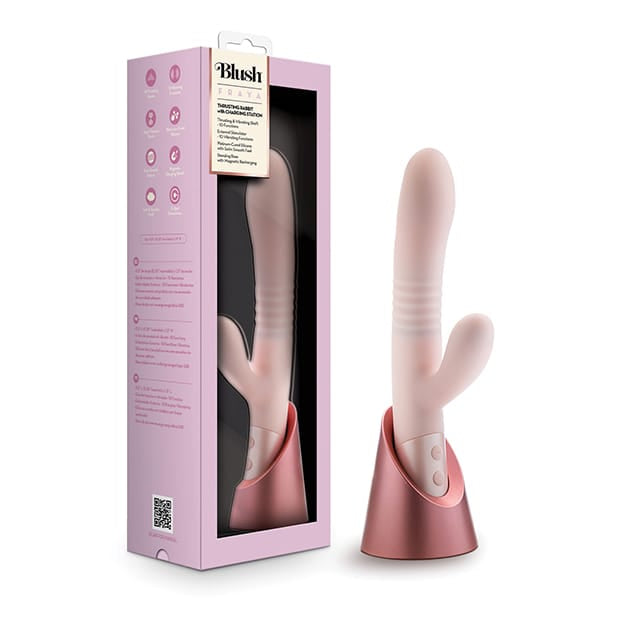 Blush Novelties - Fraya Rechargeable Rabbit Vibrator (Pink)