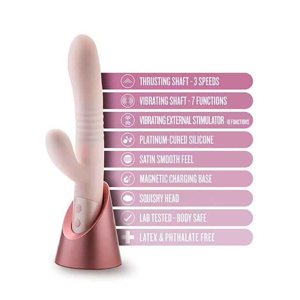 Blush Novelties - Fraya Rechargeable Rabbit Vibrator (Pink)