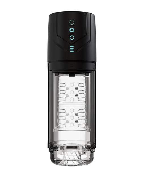 Blush Novelties - M for Men Whirlwind Pro Automatic Masturbator (Black) - Black