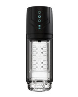 Blush Novelties - M for Men Whirlwind Pro Automatic Masturbator (Black) - Black