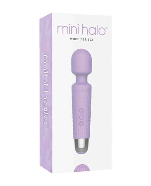 Voodoo Toys - Mini Halo Wireless Wand Massager (Purple) - Purple