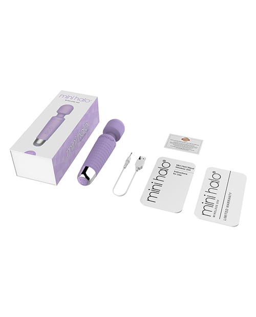 Voodoo Toys - Mini Halo Wireless Wand Massager (Purple) - Purple